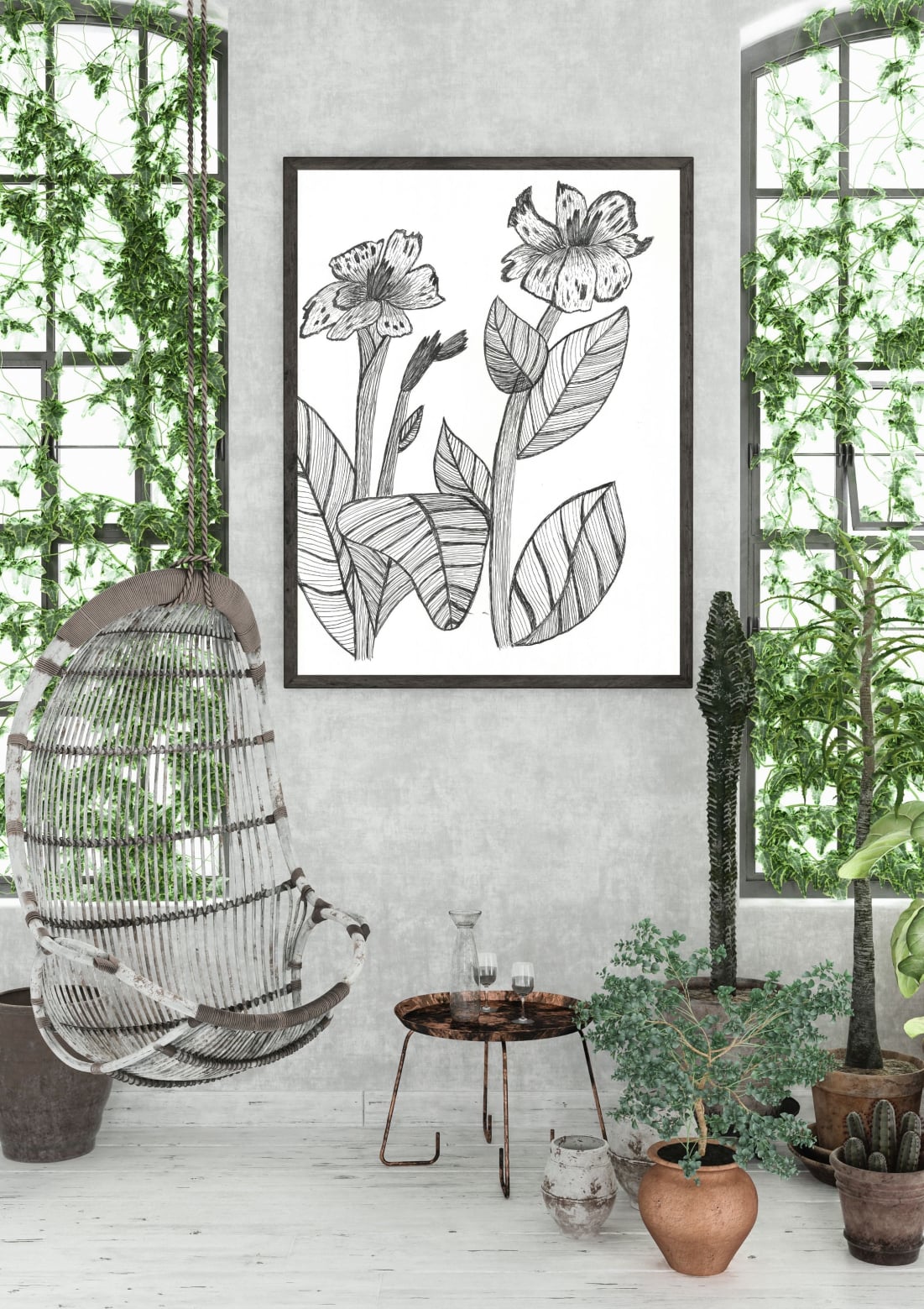 Mari's handmade flower work